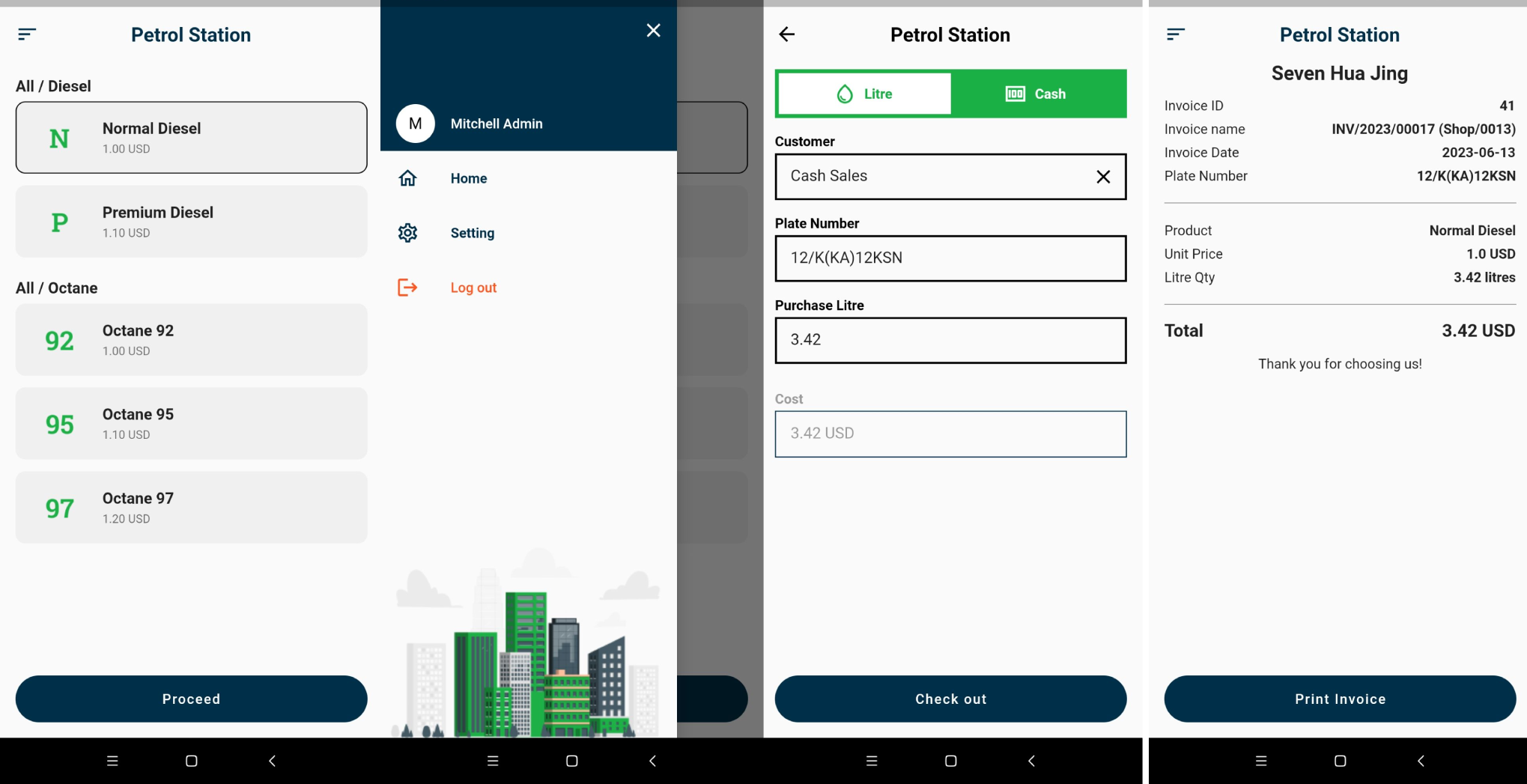 Odoo text and image block
